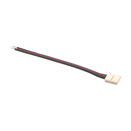 RGB LED Strip Connector 12V DC 14mm Solderless - 20 Pack Rgb 10 Cp