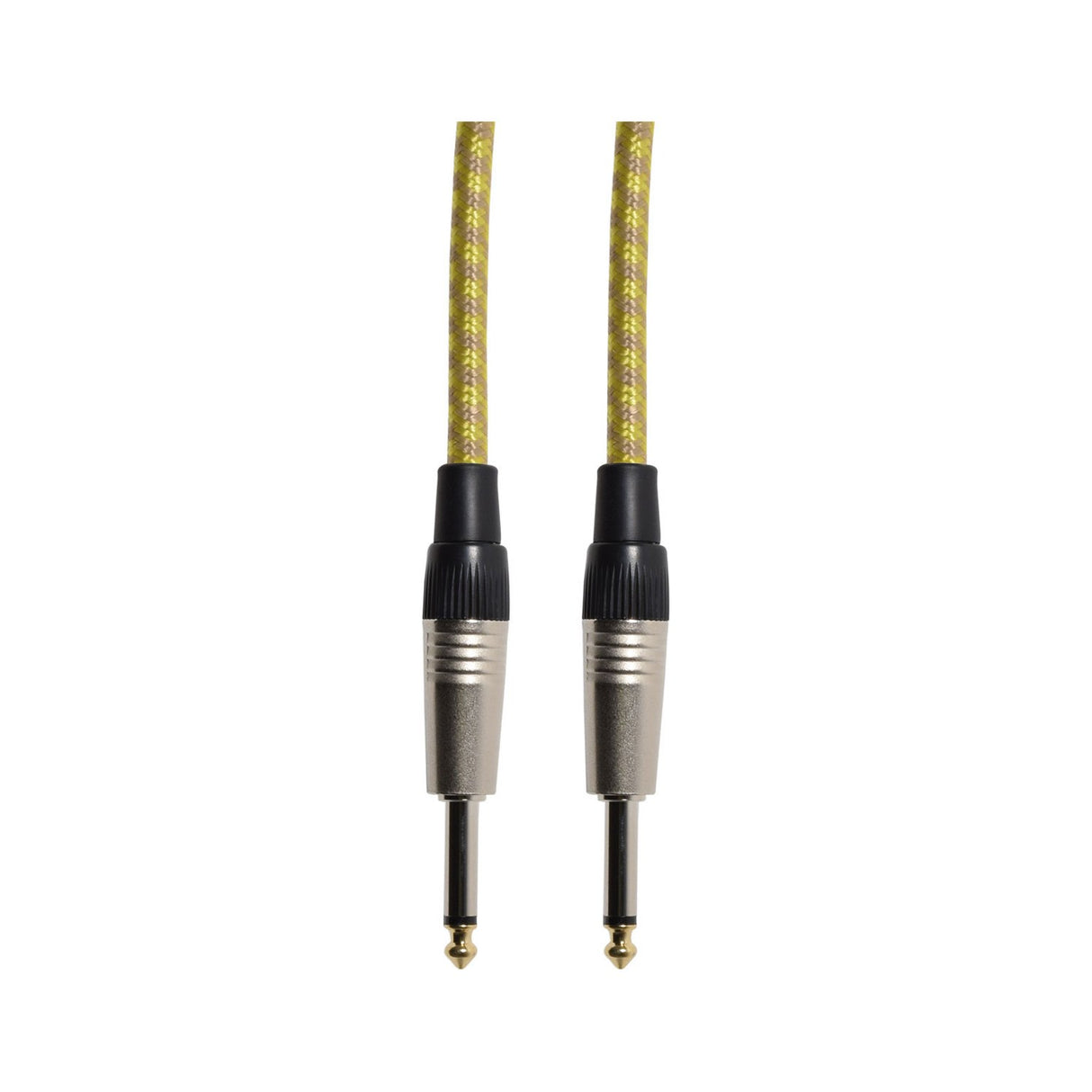 Citronic Braided Guitar Lead 6.3mm Mono Jack 3m