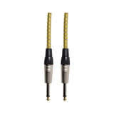 Citronic Braided Guitar Lead 6.3mm Mono Jack 3m