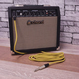 Citronic Classic Braided Right-Angled Guitar Lead 3.0m
