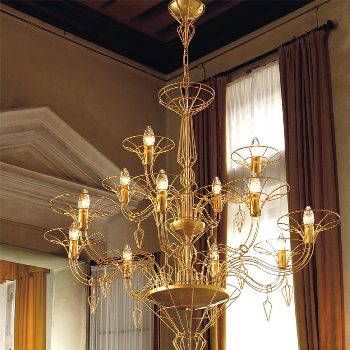 Dedalo 12 Light Chandelier