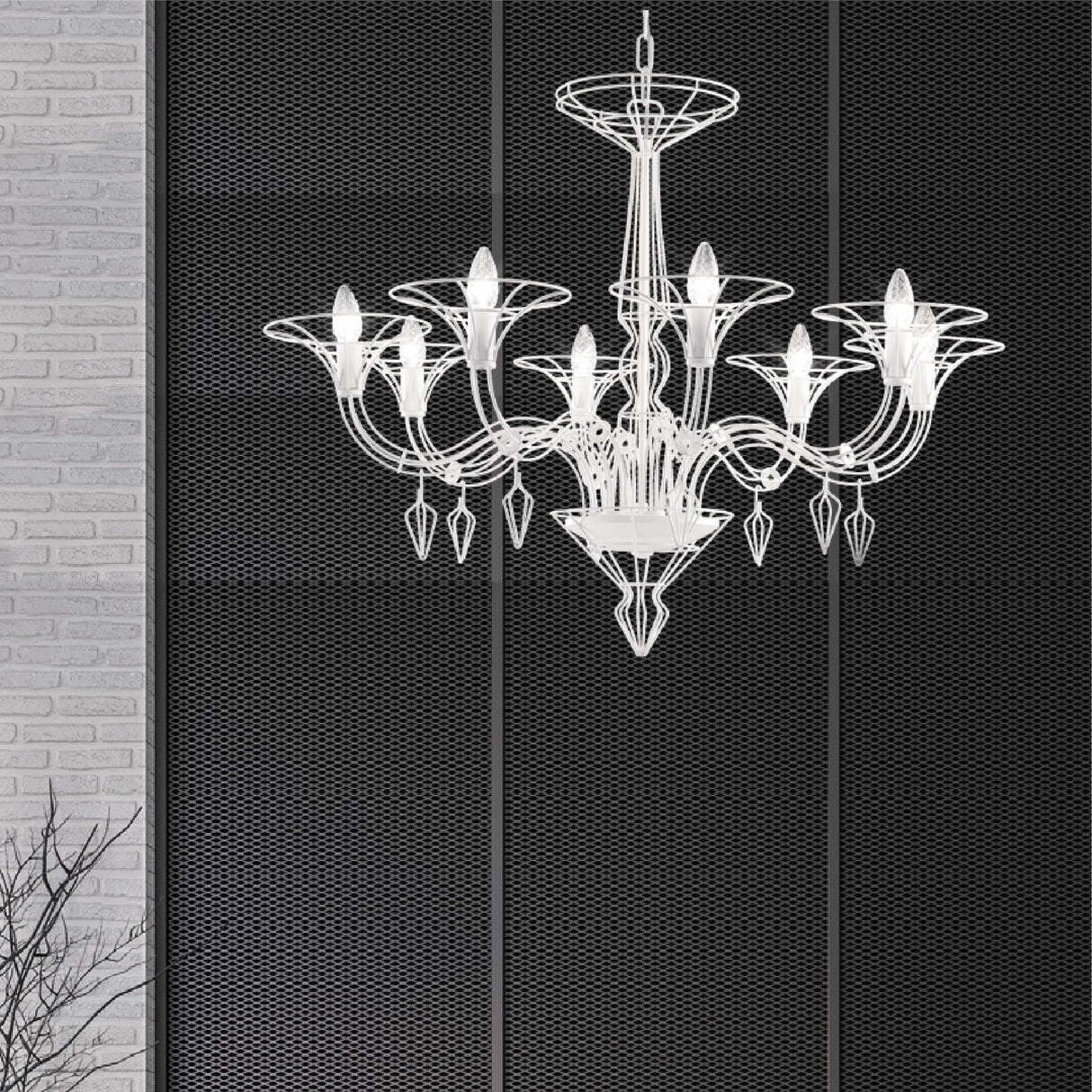 Dedalo 8 Light Chandelier