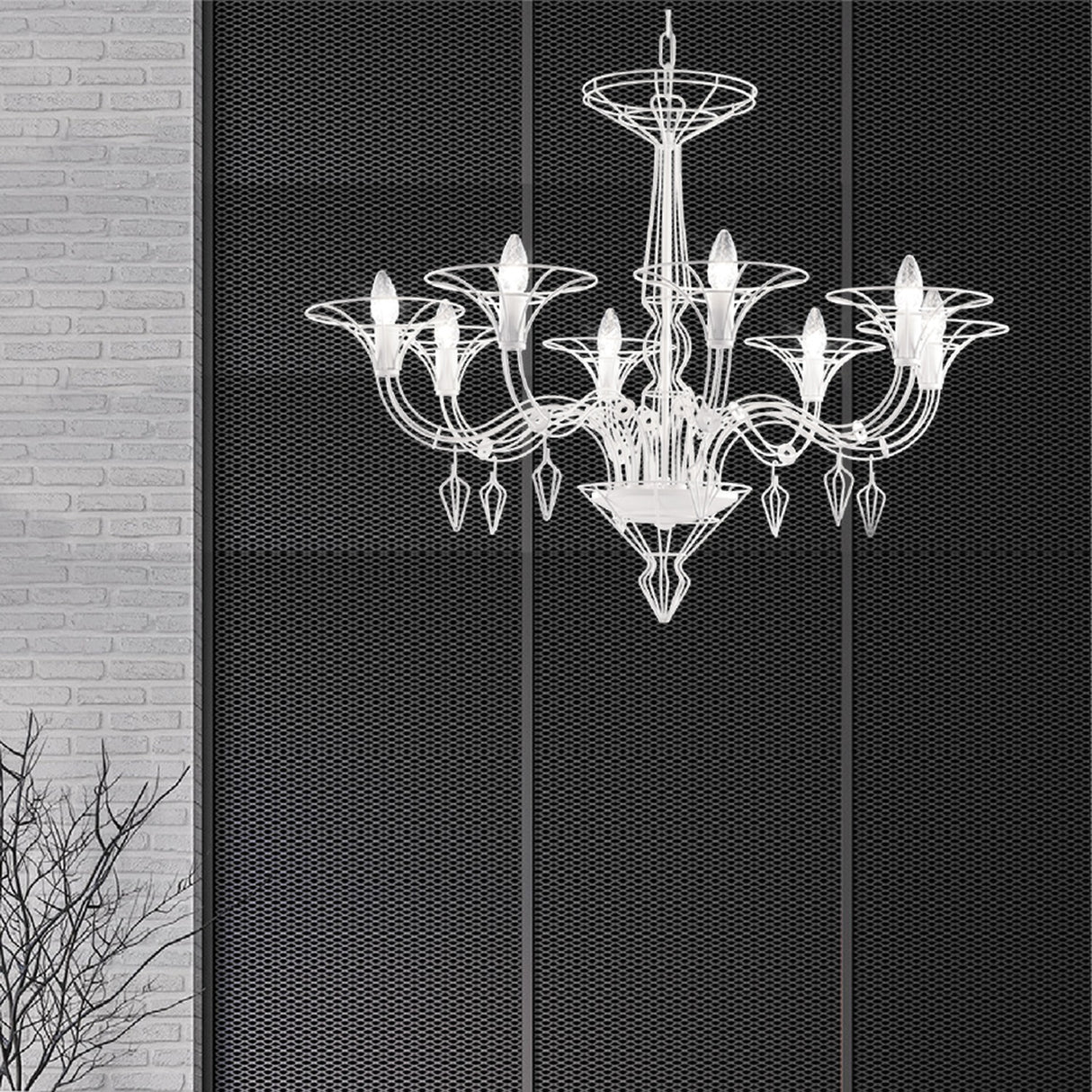 Dedalo 8 Light Chandelier