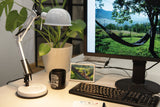 Pixa 10W E14 Desk Lamp Adjustable Arm - White
