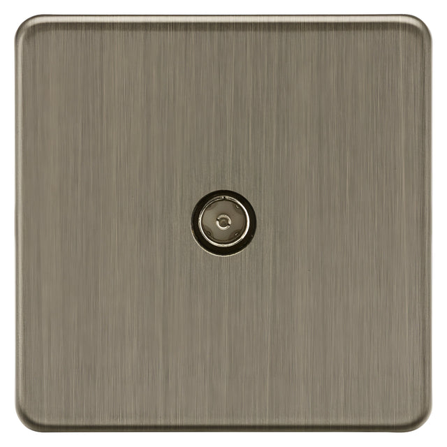 1G TV Outlet (Non-Isolated) - Antique Brass