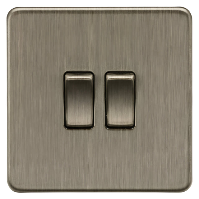 10AX 2G 2-Way Switch - Antique Brass
