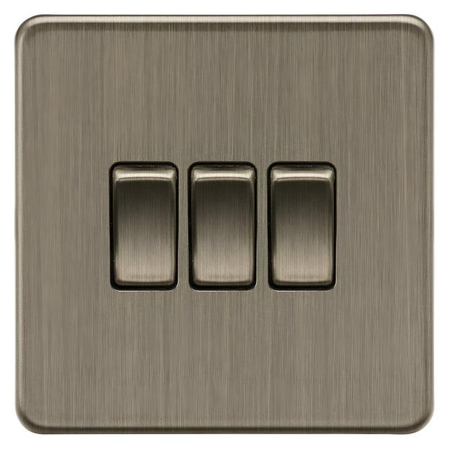 10AX 3G 2-Way Switch - Antique Brass