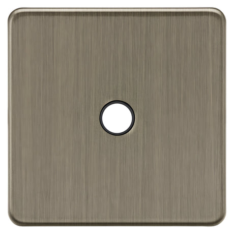 20A Flex Outlet Plate - Antique Brass