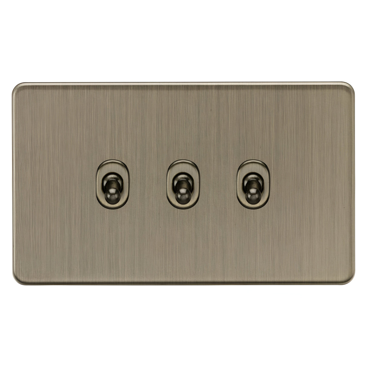 10AX 3G 2-way Toggle Switch - Antique Brass
