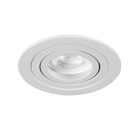 Seidy (DTO50) GU5.3 MR16 Recessed Spotlight Ø90 - Matte White