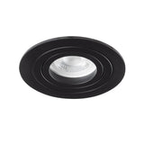 SEIDY MR16 GU5.3 Recessed Spotlight (B/M) Ø90 - Black Matt