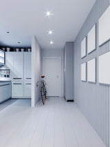 Seidy Compact Square MR16 Recessed Spotlight 12V 90x90 - Black Matt