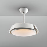 Enzo CCT Dimmable LED Ceiling Fan Light - White
