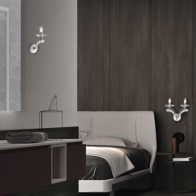 Icaro Glass Wall Light