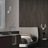 Icaro 2 Light Glass Wall Light