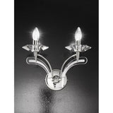 Icaro 2 Light Glass Wall Light