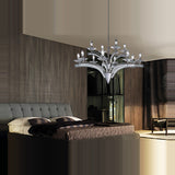 Icaro 12 Light Glass Chandelier