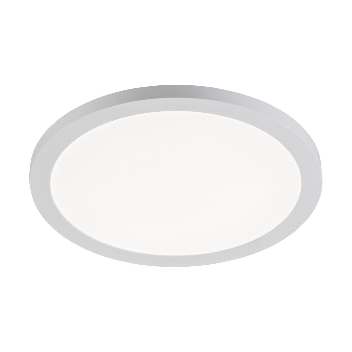 The 24W CCT Adjustable Circular LED Panel - 290mm features a modern design with a round, sleek white frame and a smooth, glowing surface. It includes CCT adjustable capabilities for customizable lighting and provides dual mounting options for versatile installation.