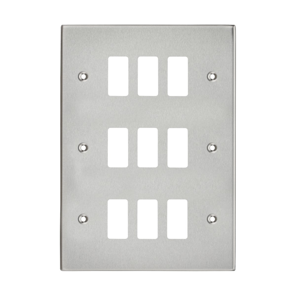 9G Grid Faceplate - Brushed Chrome
