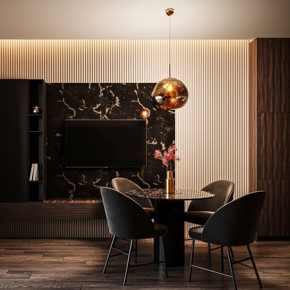 Ex-Display Lava Small Pendant Light - Gold