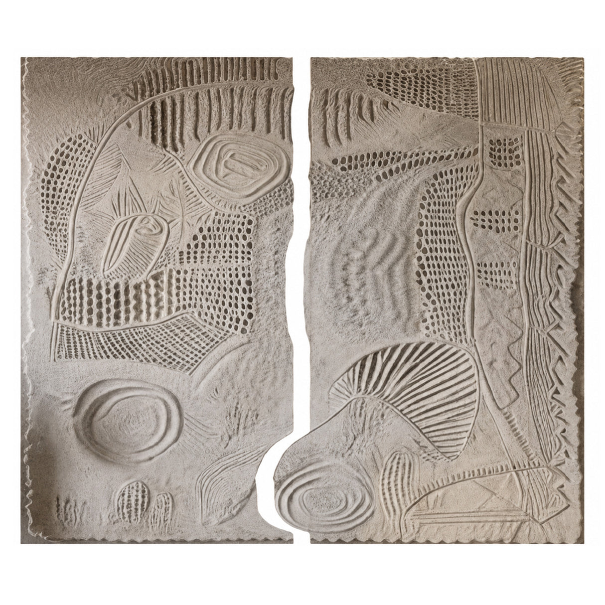 Whispers of the Dune Large Wall Art - 2 Piece 3D Textured Set - image 1