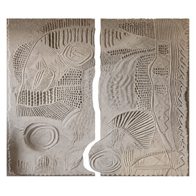 Whispers of the Dune Large Wall Art - 2 Piece 3D Textured Set - image 1
