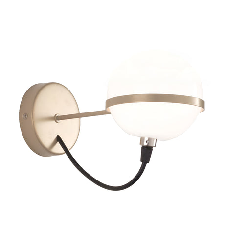 Giro Glass Globe Wall Light