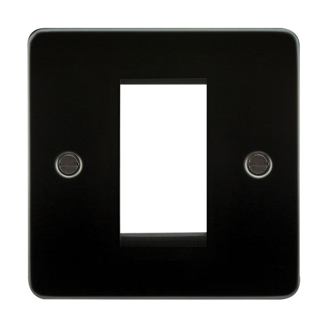 1G Modular Faceplate - Gunmetal