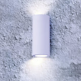 Zazou Up Down Wall Light – White