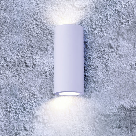 Zazou Up Down Wall Light – White