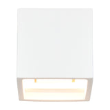 Dadi Up Down Plaster Wall Light – White