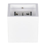 Dadi Up Down Plaster Wall Light – White