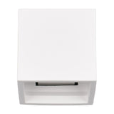 Dadi Up Down Plaster Wall Light – White