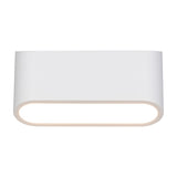 Sepanta 2 Light Up Down Plaster Wall Light – White
