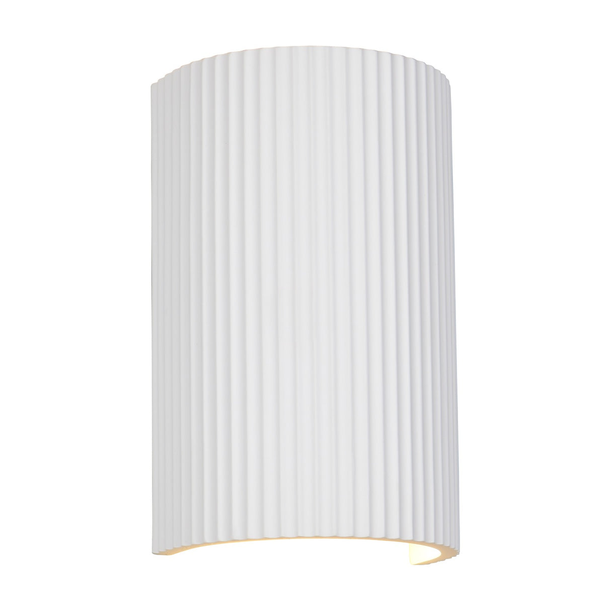 Raposa 2 Light Up Down Plaster Wall Light – White