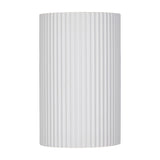 Raposa 2 Light Up Down Plaster Wall Light – White