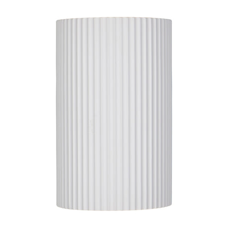 Raposa 2 Light Up Down Plaster Wall Light – White