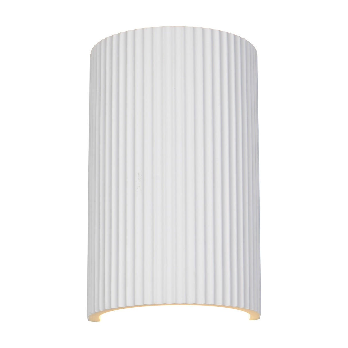 Raposa 2 Light Up Down Plaster Wall Light – White