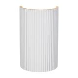 Raposa 2 Light Up Down Plaster Wall Light – White