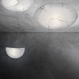 Sandrina Glass Wall Light – White