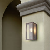 Garonne Lantern Outdoor Wall Light – Rust