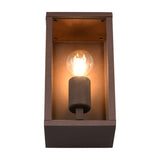 Garonne Lantern Outdoor Wall Light – Rust