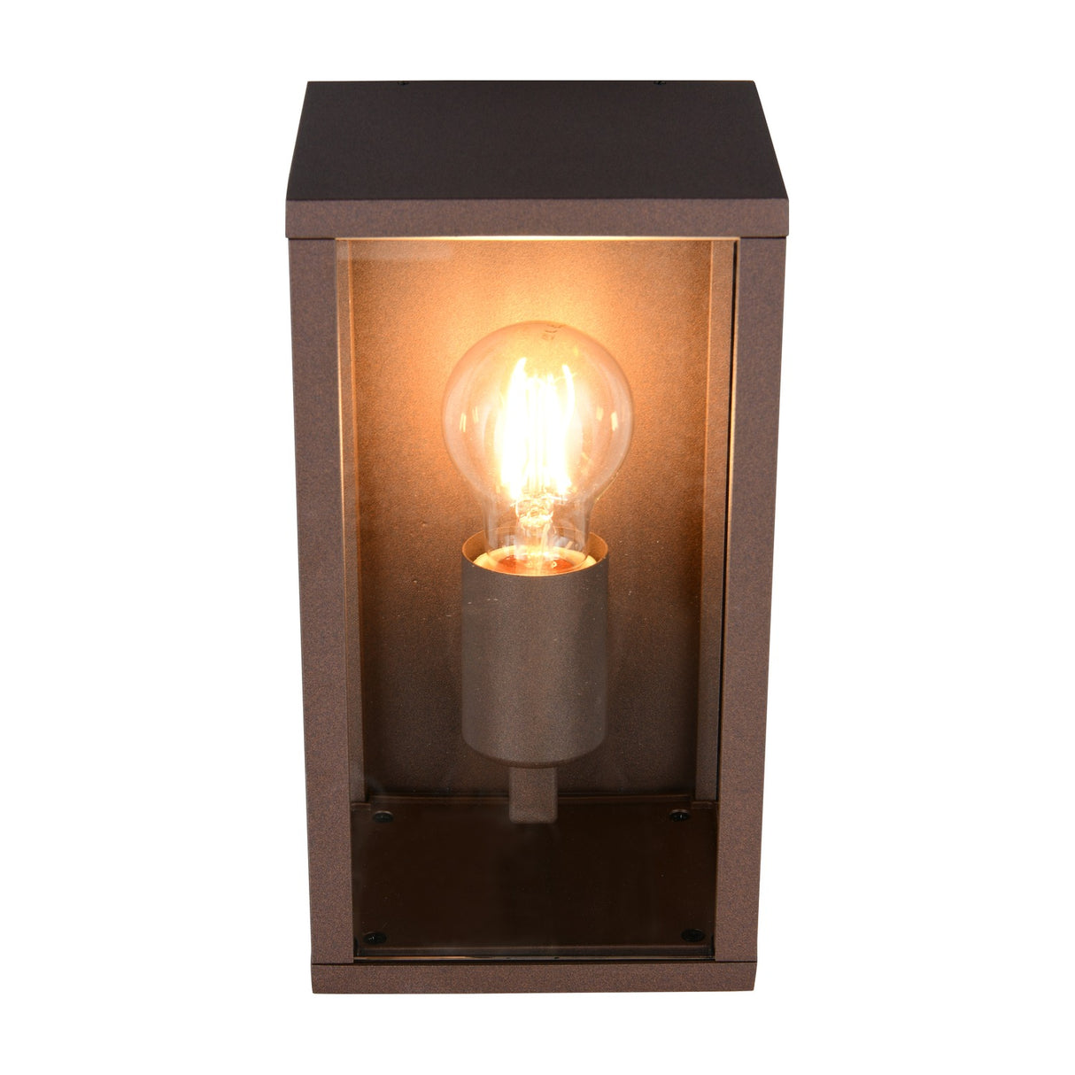 Garonne Lantern Outdoor Wall Light – Rust