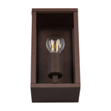 Garonne Lantern Outdoor Wall Light – Rust