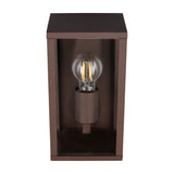 Garonne Lantern Outdoor Wall Light – Rust