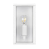 Garonne Lantern Outdoor Wall Light – Matt White