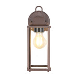 Olona Lantern Outdoor Wall Light – Rust