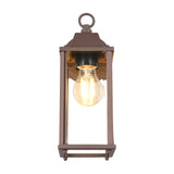 Olona Lantern Outdoor Wall Light – Rust