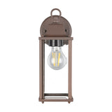 Olona Lantern Outdoor Wall Light – Rust