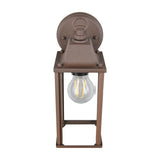 Olona Lantern Outdoor Wall Light – Rust